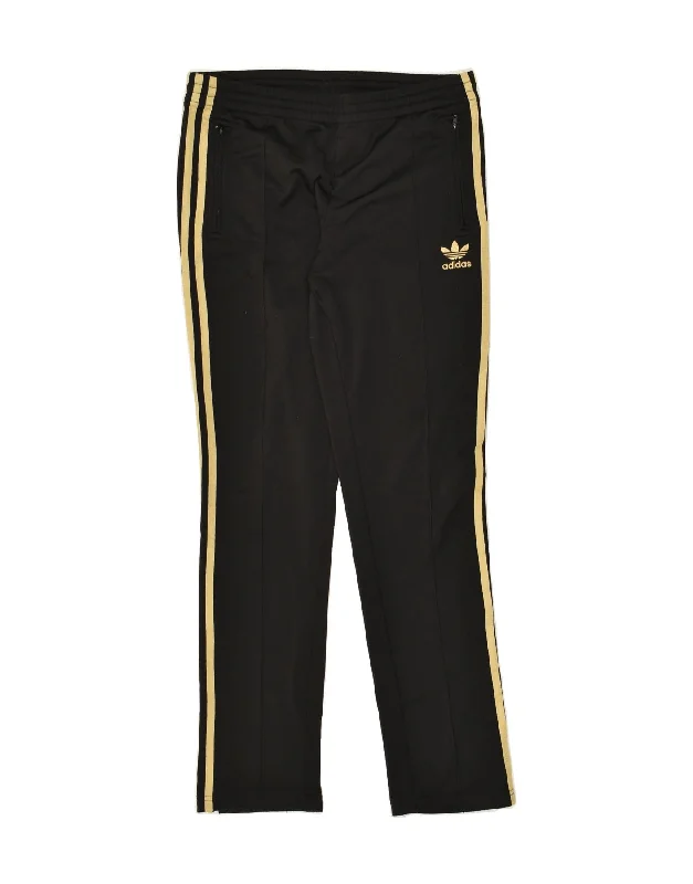 ADIDAS Womens Tracksuit Trousers Joggers XL Black Polyester