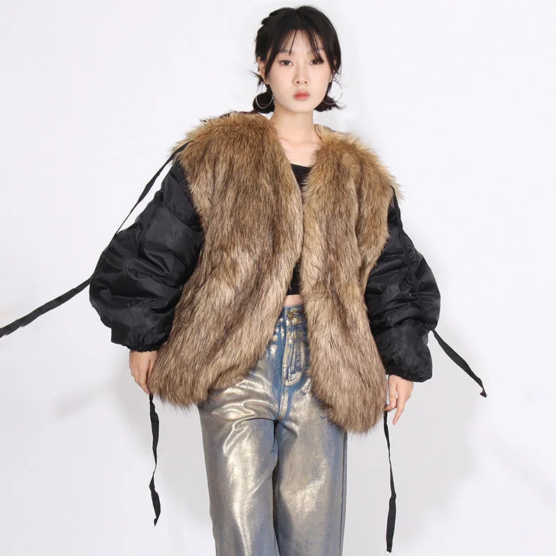 Luxury Fashion Vintage Fur Coats for Women