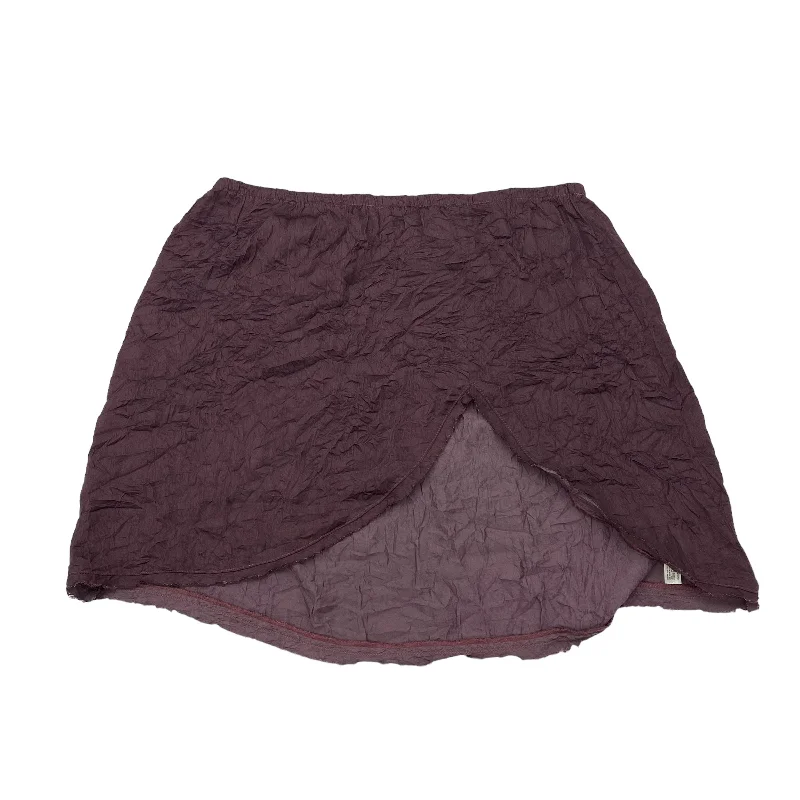 PURPLE SKIRT MINI & SHORT by FREE PEOPLE Size:M