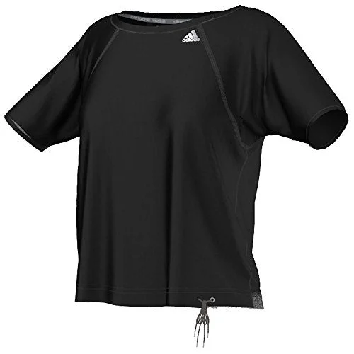 adidas Women's Climachill Loose T-Shirt - Black, X-Small