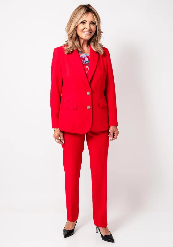 Avalon Dolores Single Breasted Blazer, Coral