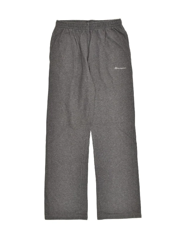 CHAMPION Womens Tracksuit Trousers UK 14 Large Grey