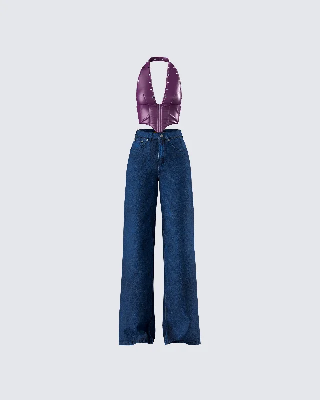 Nia Denim Set