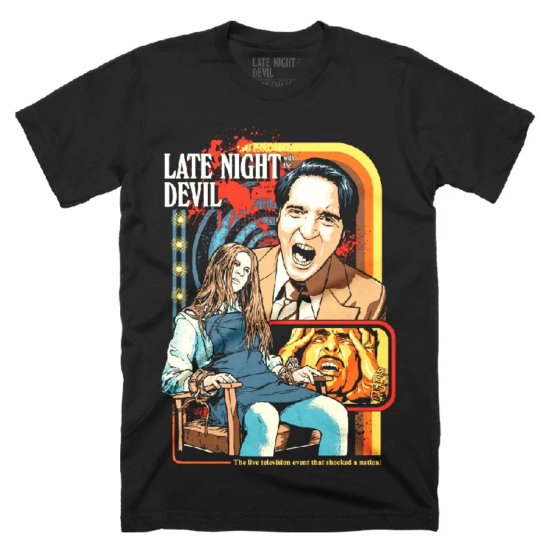 Late Night With The Devil Exorcism With A Twist T-Shirt