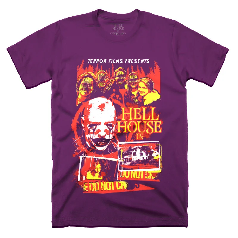 Hell House LLC Do Not Cross Purple T-Shirt