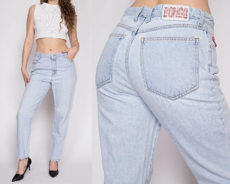 Medium 90s Bongo Light Wash Mom Jeans 31"