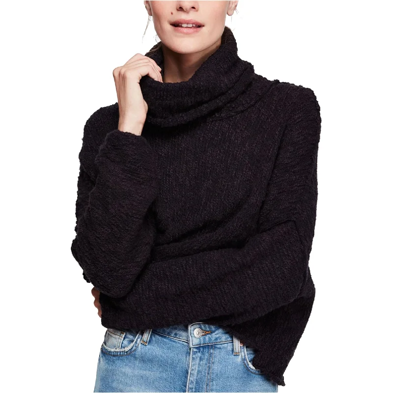 Free People Womens Big Easy Cowl Neck Pullover Sweater