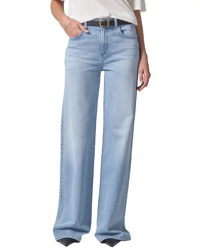 Loli Low Rise Baggy Jean in Neroli