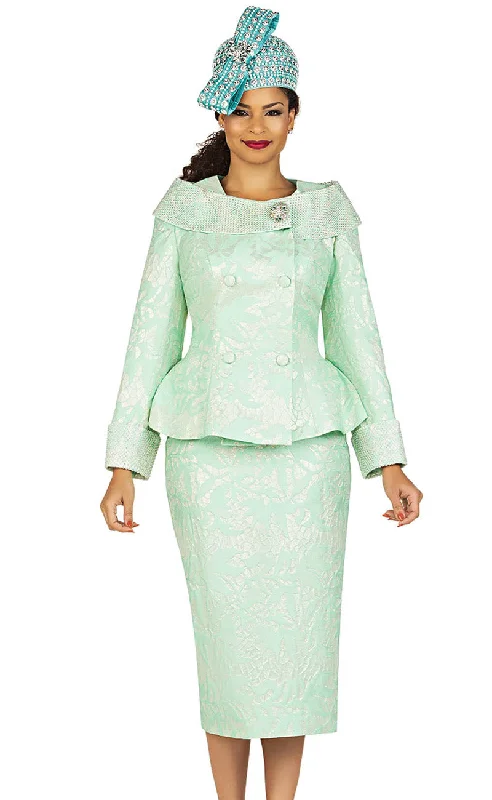 Giovanna Church Suit G1162-Mint