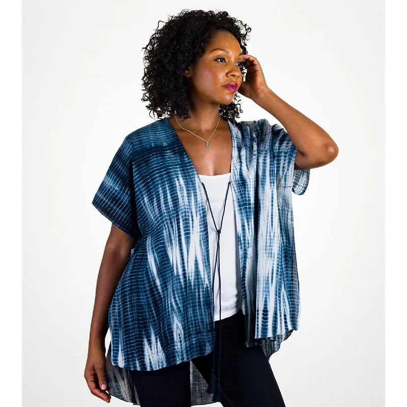 Chandra Shibori Shrug