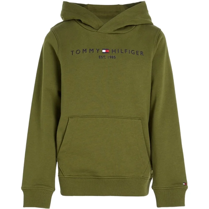 Tommy Hilfiger U Essential Hoodie Putting Green