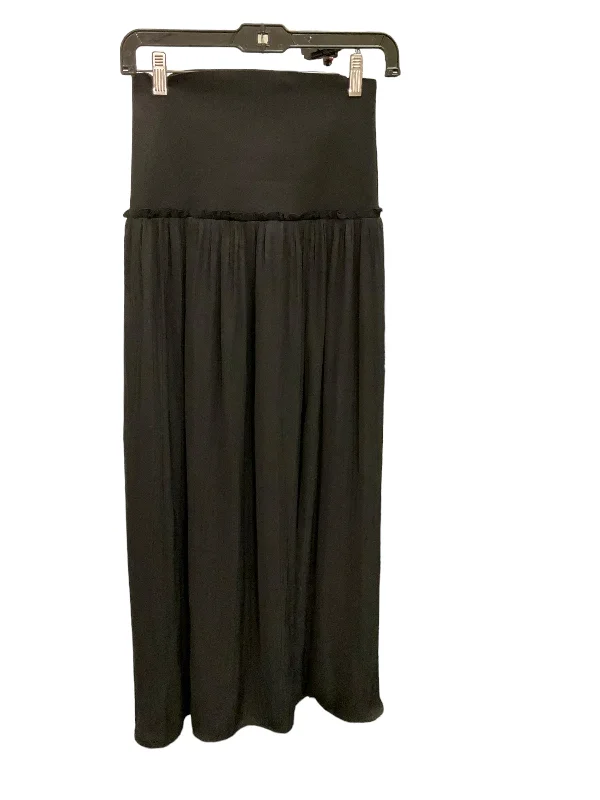 Skirt Maxi By Anthropologie In Black, Size: 2