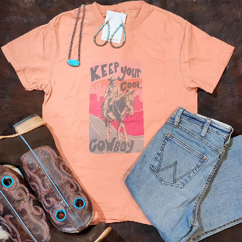 Keep Your Cool Cowboy Tee