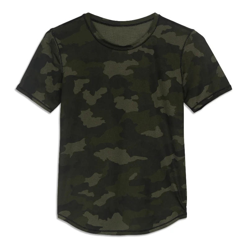 High Neck Running And Training T-Shirt - Resale