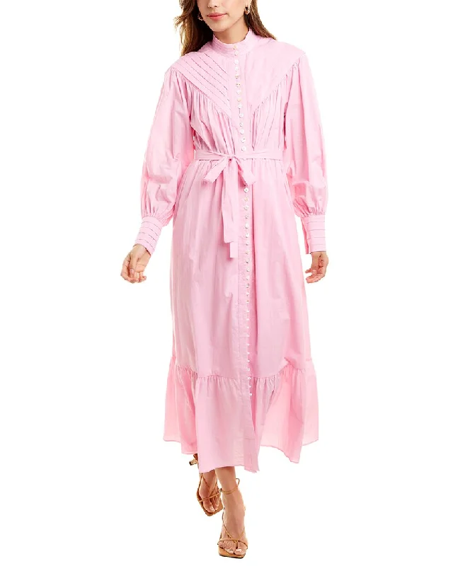 Beulah Long Sleeve Midi Dress