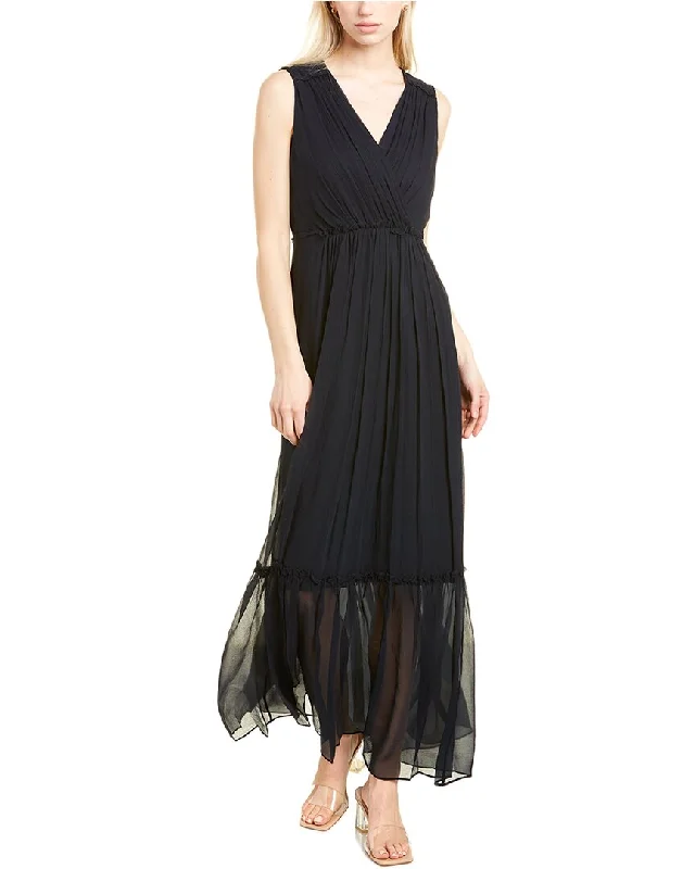 Elie Tahari Silk Maxi Dress