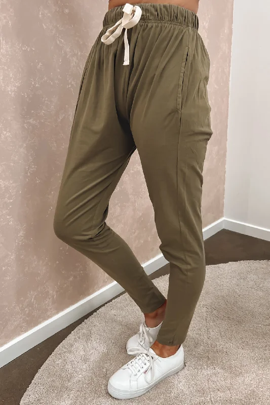 Fluid Pant Khaki