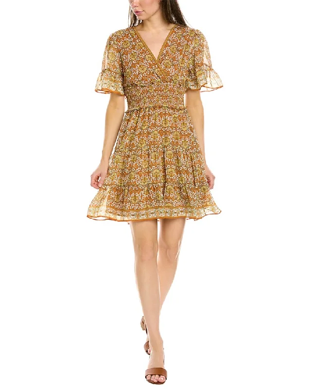 Max Studio Tiered A-Line Dress