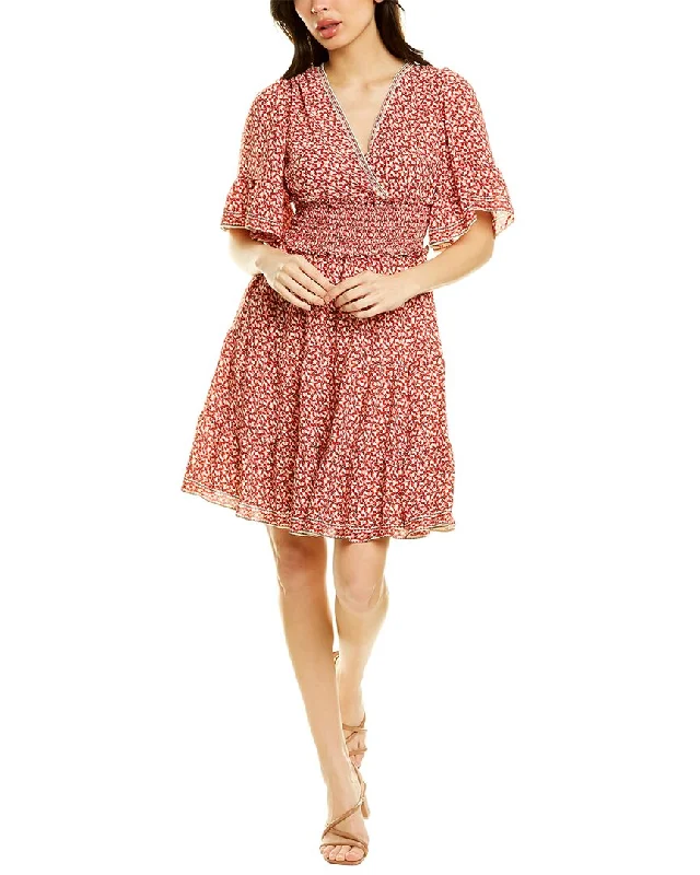 Max Studio Tiered Mini Dress