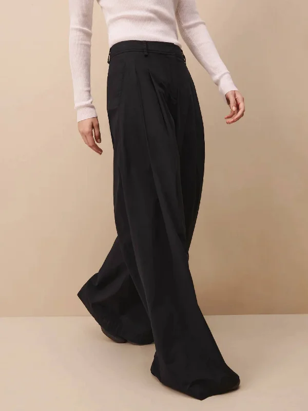 New Didi Cotton Trousers In Midnight