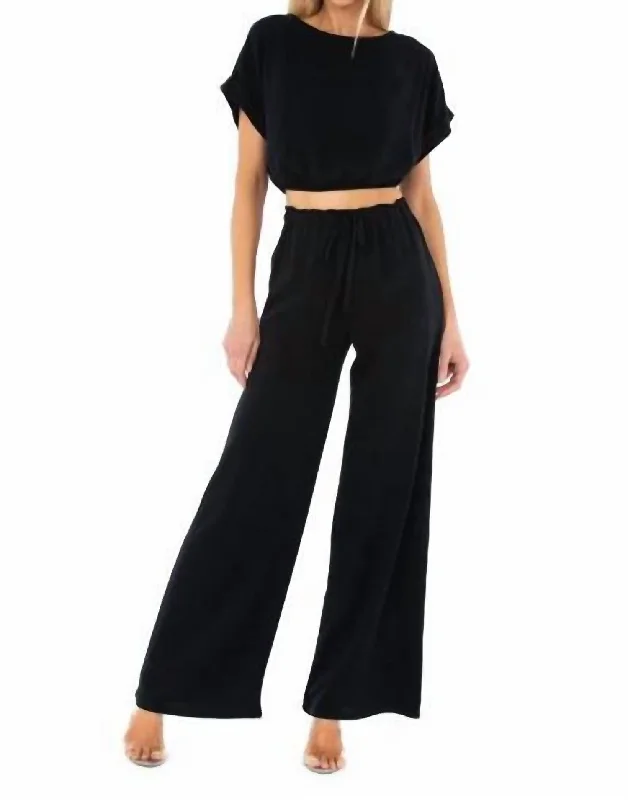 The Barcelona Pants In Black