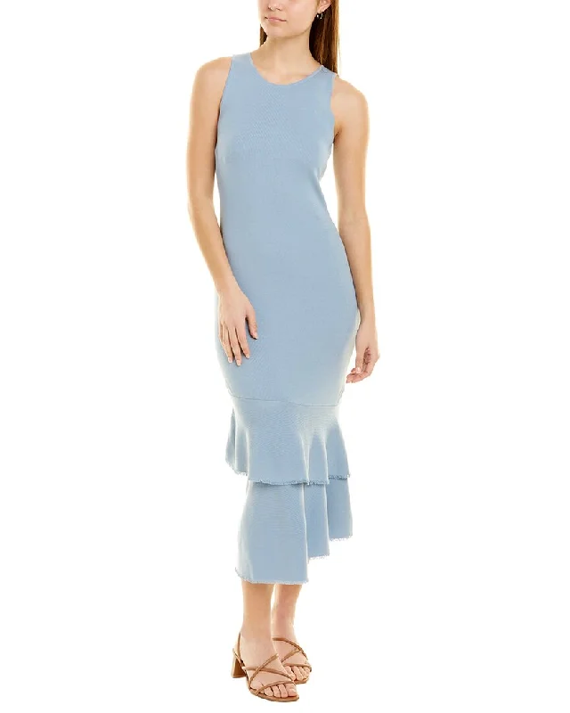 Theory Nilimary Prosecco Maxi Dress